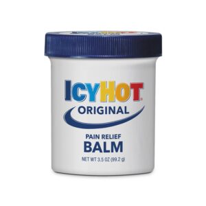 Topical Pain Relief Icy Hot® Balm 7.6% - 29% Strength Menthol / Methyl Salicylate Ointment 3.5 oz. – 1 Each