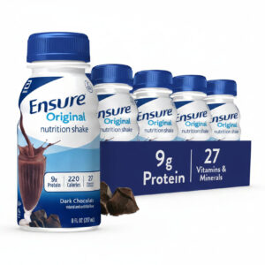 Ensure Nutritional Ready-to-Drink Shake, 237 mL, Dark Chocolate, Pack of 6 – Pack of 6 / Pack (6)