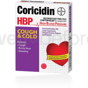 Bayer Coricidin HBP Cough & Cold Relief – 1 Each