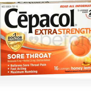 Cepacol Extra Strength Sore Throat Relief – Box of 1