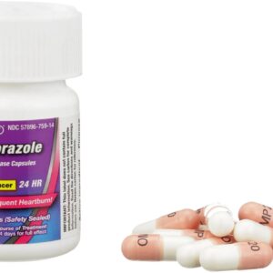Geri-Care Omeprazole Magnesium Delayed-Release Capsules Acid Reducer – Box of 42