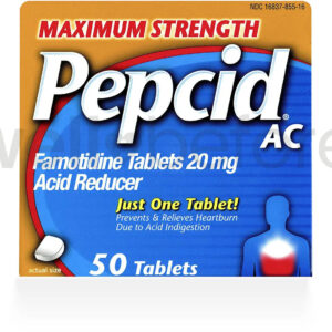 Pepcid AC Acid Maximun Strength Acid Reducer – Box of 1