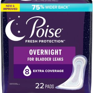 Poise Fresh Protection Bladder Control Pad – Pack of 22