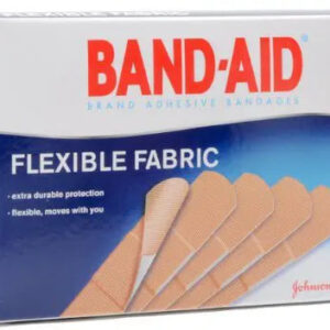 Band-Aid Flexible Fabric Tan Adhesive Strip – 1 X 3 Inch / Box of 100