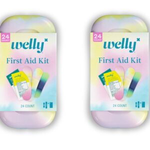 Welly Health Colorwash On The Go First Aid Kit, 24-Piece – Each