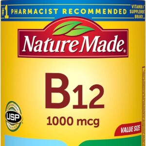 Nature Made Vitamin B12 1000 mcg, Energy Metabolism Support, 150 Softgels
