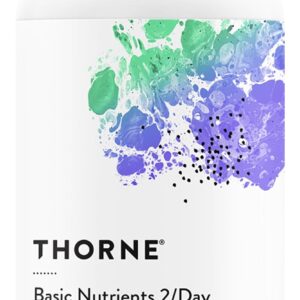 THORNE Basic Nutrients 2/Day, Vitamin & Mineral Formula, 60 Capsules