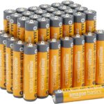 Amazon Basics AAA Long-Lasting Alkaline Batteries, 36-Count, 1.5 Volt, Reliable Performance, 10-Year Shelf Life, Emergen