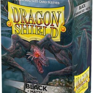 Dragon Shield | Standard Size Card Matte Sleeves | 100 CT - Smooth & Tough Premium TCG Sleeves | Compatible with Pokemon