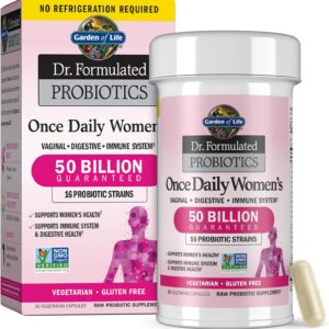 Garden of Life Dr. Formulated Once Daily Women's Probiotics, 50B CFU, 30ct