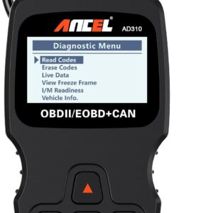 ANCEL AD310 Classic Enhanced Universal OBD II Scanner Car Engine Fault Code Reader CAN Diagnostic Scan Tool, Read and Cl
