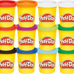 Play-Doh Jewel Colors Bulk 12-Pack of 4-Ounce Cans