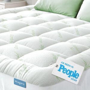 Niagara Sleep Solution Queen Ultra Soft Mattress Topper — Back Pain Relief