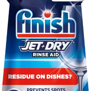 Finish Jet-Dry Dishwasher Rinse Aid, Dish Detergent Drying Agent, 32oz