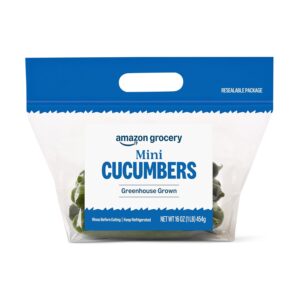 Amazon Grocery, Mini Cucumbers, 16 Oz