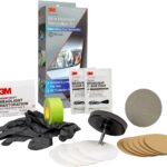 3M Ultra Headlight Restoration Kit, Contains Masking Tape, Light Sanding Discs, Wax Protectant and More, Use on Plastic
