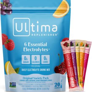 Ultima Replenisher Original Variety Electrolyte Packets, 20 Stickpacks