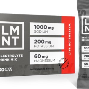 LMNT Zero Sugar Electrolytes - Watermelon Salt | Drink Mix | 30-Count