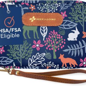 KeepGoing Travel First Aid Kit for Kids, 130 Pc. TSA-Approved Travel Size