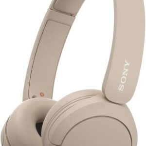 Sony WH-CH520 Wireless On-Ear Bluetooth Headphones with Mic, Cappuccino