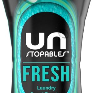 Downy Unstopables in Wash Scent Booster Beads, Fresh Scent, 24 oz, White, Laundry Beads for Odor Protection, Scent Boost