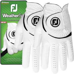 FootJoy Men's WeatherSof 2-Pack Golf Glove