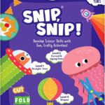 Skillmatics Snip Snip, Scissor Skills, Felt Craft Activity, Gift for Kids