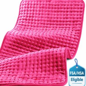 CooCoCo FSA Eligible HSA Heating Pad for Back Pain Relief and Period Cramps