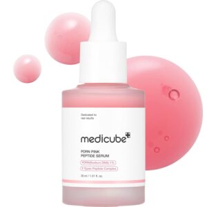 medicube PDRN Pink Peptide Serum with Salmon DNA, Firmer, Even-Looking Skin