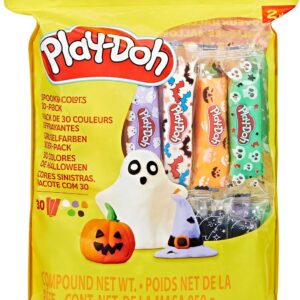 Play-Doh 30 Pack Spooky Colors, Individually Wrapped 1 Ounce Sticks for Halloween, Trick or Treat, or Fall Seasonal Arts