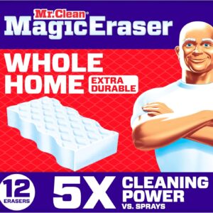 Mr. Clean Magic Eraser, All Purpose Cleaner, Cleaning Scrubber, Wall, Sneaker, Kitchen, Bathroom, Shower Cleaning Suppli