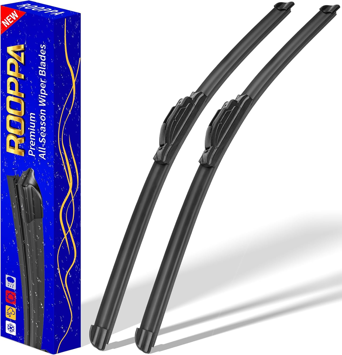 22" 22" Front Wipers Fits Chevrolet Silverado 1500 1999-2006 Wiper Blades