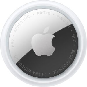 Apple AirTag (2nd Generation): Tracker for Keychain, Wallet, and More; Locator with Sound; Simple One-Tap Setup with iPh