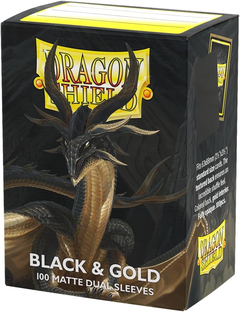 Dragon Shield | Matte Dual Standard Size Card Sleeves | 100ct - Smooth & Tough Premium TCG Sleeves - Compatible with Pok