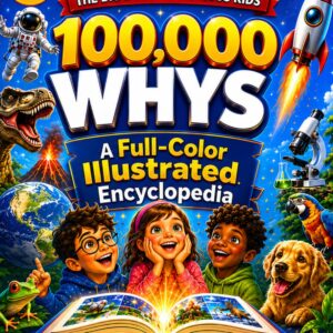 100,000 Whys for Kids: A Full-Color Visual Encyclopedia of Big Questions, Clear Answers, Science, Space, Animals, Nature