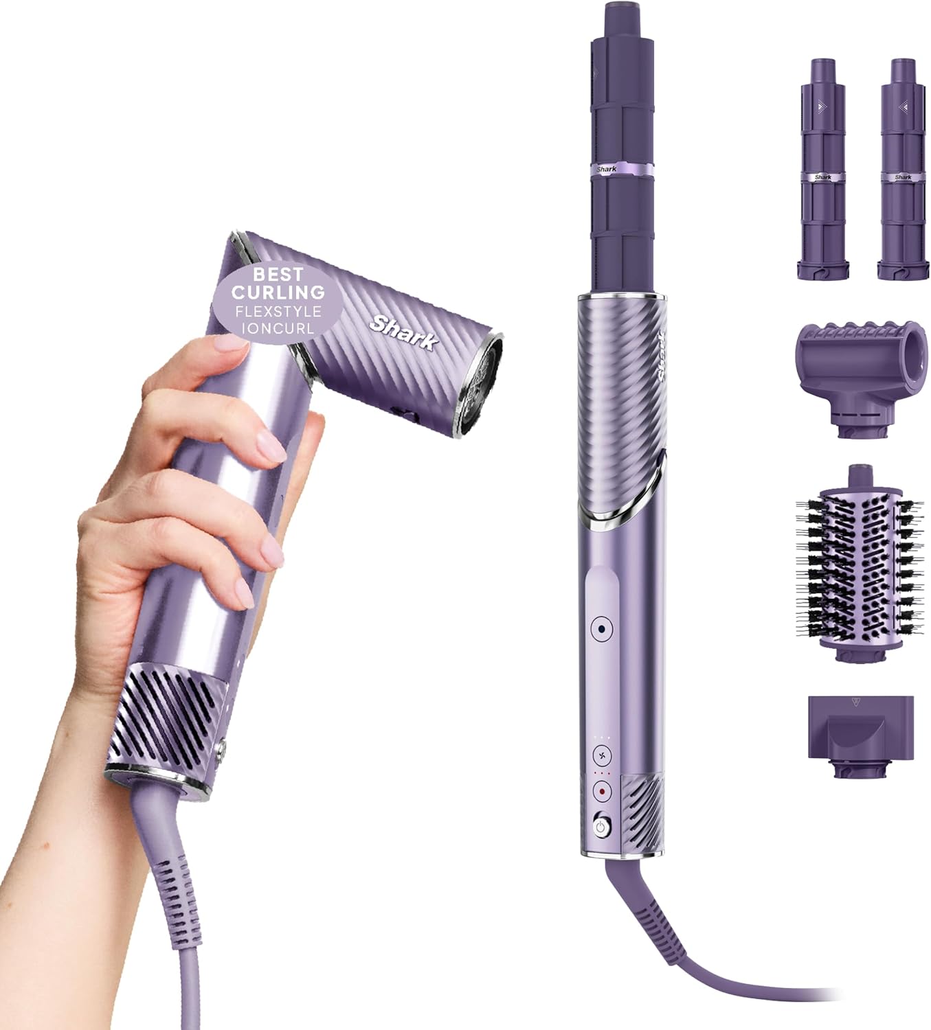 Shark FlexStyle Next-Gen IonCurl 5-in-1 Hair Styler, Curler & Dryer HD840PU