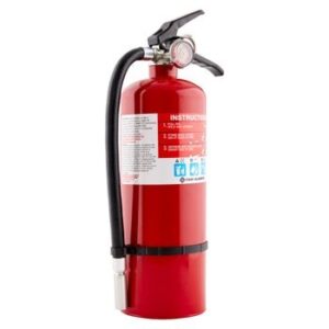 First Alert Rechargeable Heavy Duty Fire Extinguisher UL Rated 3-A:40-BC