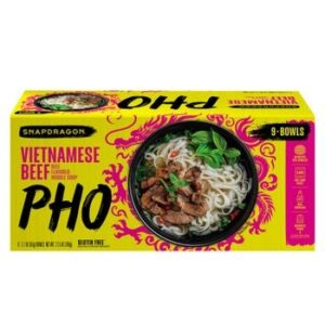 Snapdragon Foods Vietnamese Pho Bowls, 3.1 oz, 9-count