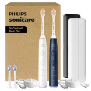 Philips Sonicare Professional Clean Plus Rechargeable Electric Toothbrush, 2-pack