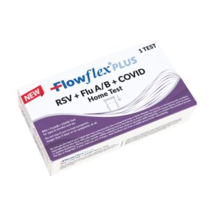 Flowflex® Plus RSV + Flu A/B + COVID Home Test – 1 Test