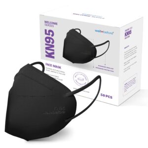 KN95 Mask Welcome Series Face Mask - 50pcs/box – Standard KN95 / Black