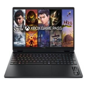 HyperX OMEN 15" Gaming Laptop PC 2K IPS 165Hz, Intel Core Ultra 7 255H, NVIDIA GeForce RTX 5060, 16GB, 1TB SSD, Windows