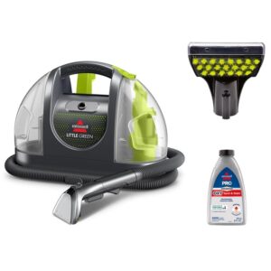 BISSELL Little Green Portable Deep Cleaner, for Carpet, Upholstery, and Auto, Lightweight, Strong Suction, Large Tank Ca