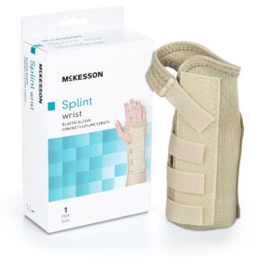 McKesson Wrist Brace – 5-1/2 to 6-1/2 Inch Wrist Circumference / Small / 1 Each (Target Area - Left Hand)