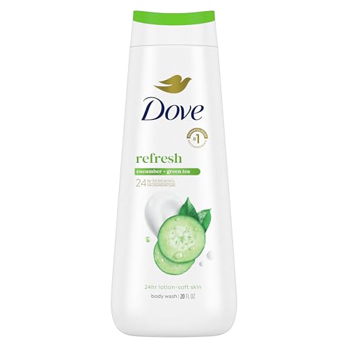 Dove Refresh body wash, cucumber and green tea, 20 oz