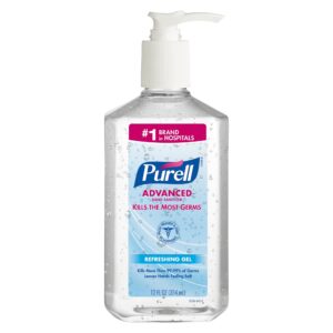 Purell Advanced Hand Sanitizer Refreshing Gel – 12 oz. / Pump Bottle (Scent - Fruit Scent) / 1 Each (Form - Gel)