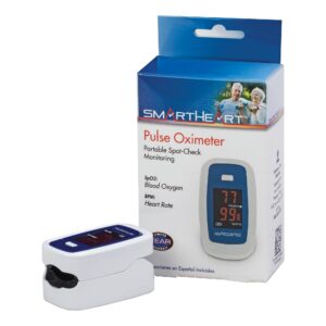 Veridian Fingertip Pulse Oximeter – Audible/Visual / 1 Each